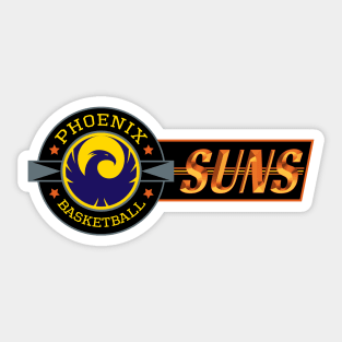 Phoenix Suns Basketball Sticker